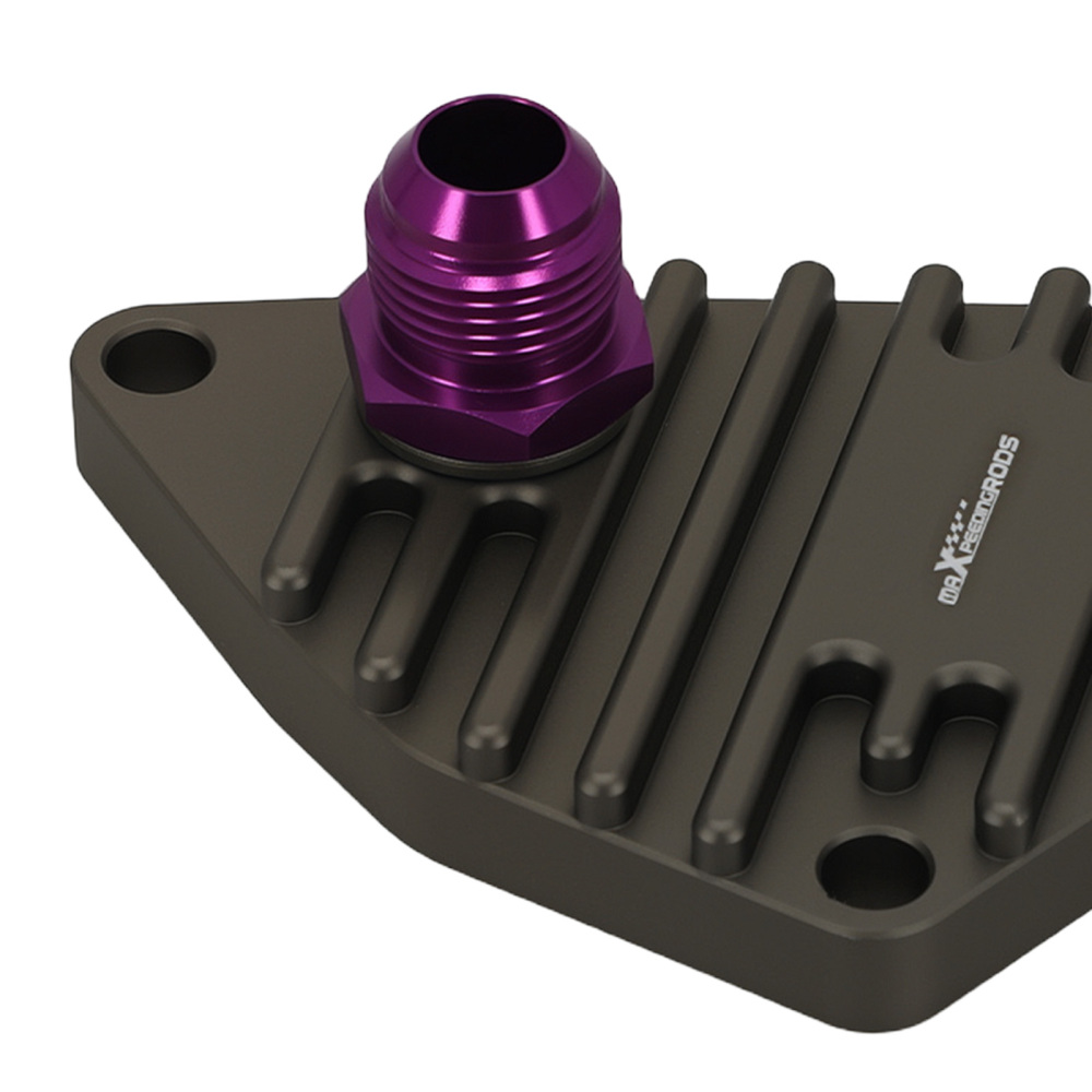 Aluminum AN10 Oil Cooler Sandwich Adapter compatible for BMW E90 F20 E82 E89 N54 N55