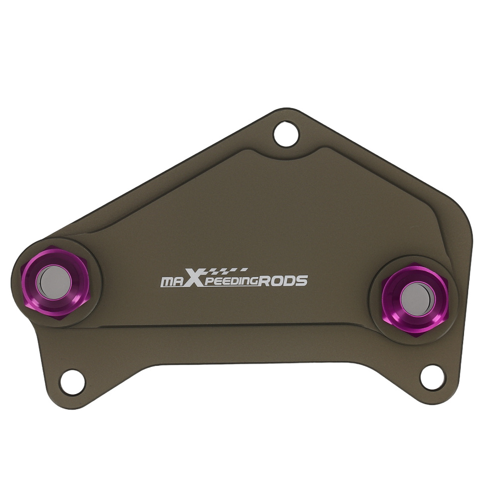 Aluminum AN10 Oil Filter Adapter compatible for VW Audi Golf MK5 MK6 GTI DQ250