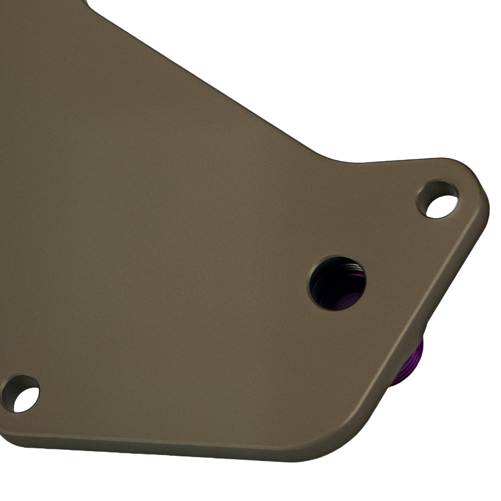 Aluminum AN10 Oil Filter Adapter compatible for VW Audi Golf MK5 MK6 GTI DQ250