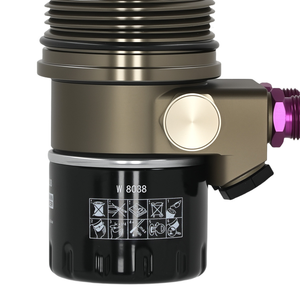 Aluminum Oil Cooler Adapter AN10 compatible for Audi S4 S5 A8L compatible for Porsche Cayenne V6