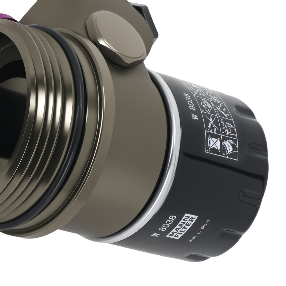 Aluminum Oil Cooler Adapter AN10 compatible for Audi S4 S5 A8L compatible for Porsche Cayenne V6