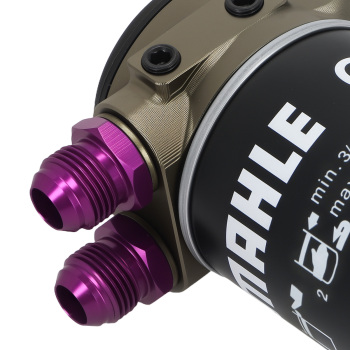 Aluminium Oil Adapter AN10 compatible for VW Golf CC GTI compatible for Audi A4L A6L Q3 Q5 EA888 II