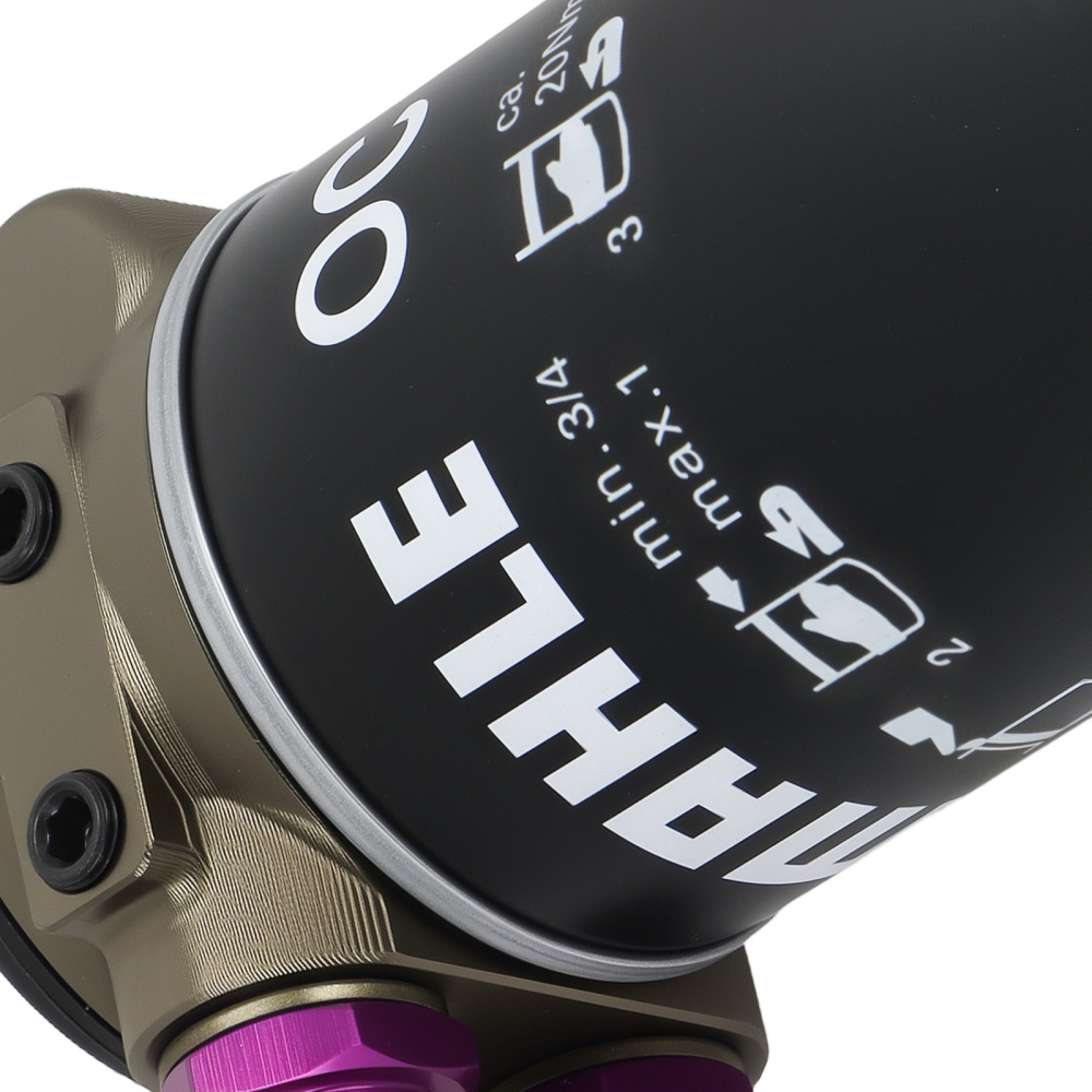 Aluminum Alloy Oil Adapter compatible for Volkswagen Golf CC GTI compatible for Audi A6L Q3 Q5 EA888