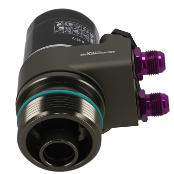 Aluminum AN10 Oil Cooler Sandwich Adapter compatible for VW Golf 7 MK7 GTI 1.8T 2.0T