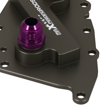 AN10 Oil Cooler Adapter compatible for BMW MINI F54 F55 F56 F57 F60 Purple Aluminum Kit