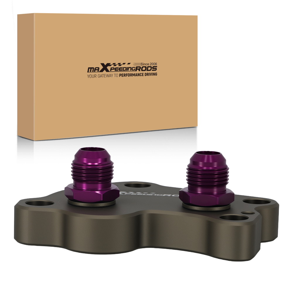 Aluminum AN10 Oil Filter Adapter compatible for Mini Cooper S R50 R52 R53 JCW 1.6T