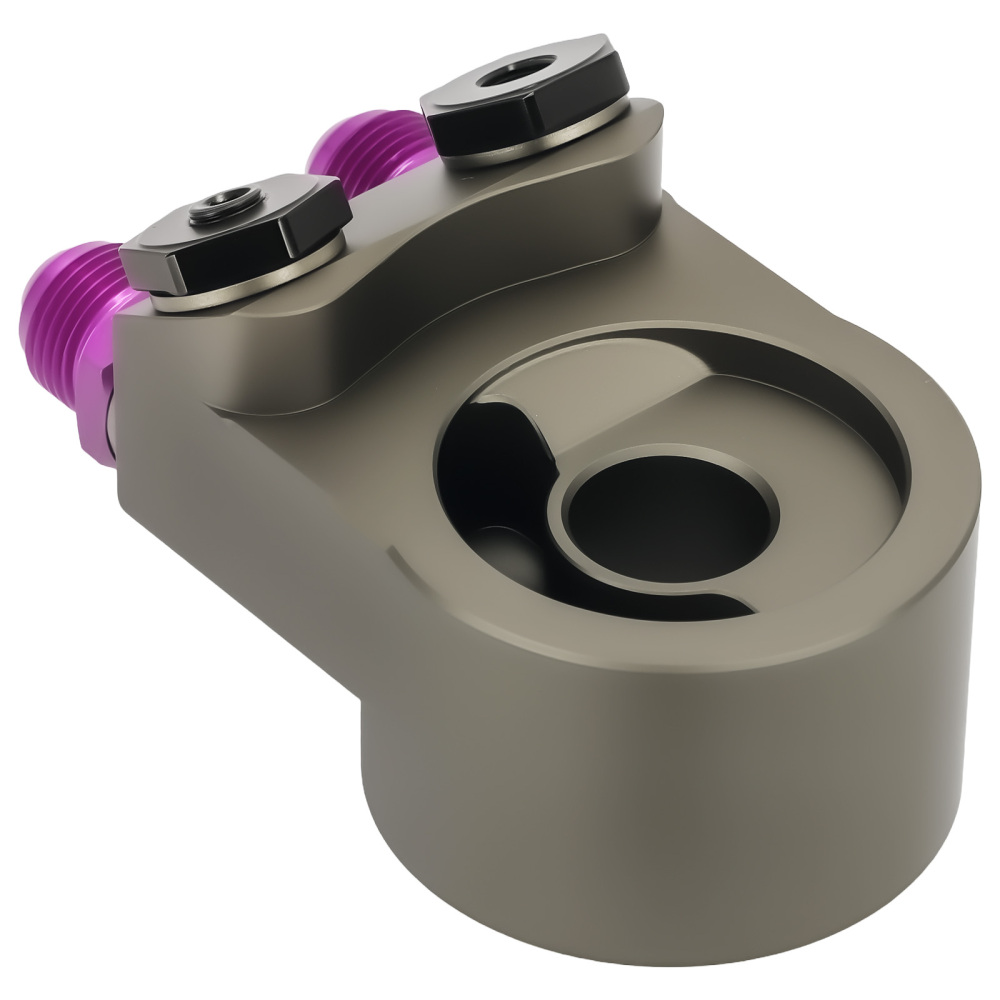 Aluminum AN10 Oil Filter Adapter compatible for Subaru BRZ compatible for Toyota for GT86 GR86 M20*1.5