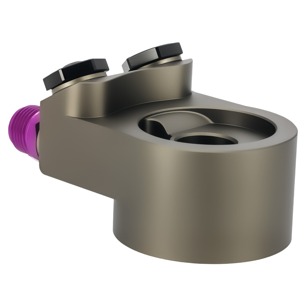 Aluminum AN10 Oil Filter Adapter compatible for Subaru BRZ compatible for Toyota for GT86 GR86 M20*1.5