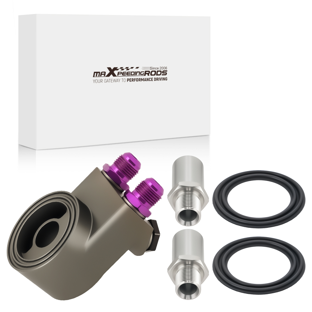 Aluminum AN10 Oil Filter Adapter compatible for Subaru BRZ compatible for Toyota for GT86 GR86 M20*1.5