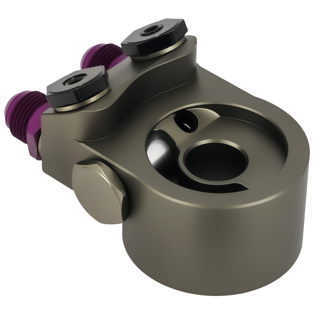Aluminum AN10 Oil Adapter compatible for Toyota for GT86 GR86 compatible for Subaru BRZ Thermostatic Control