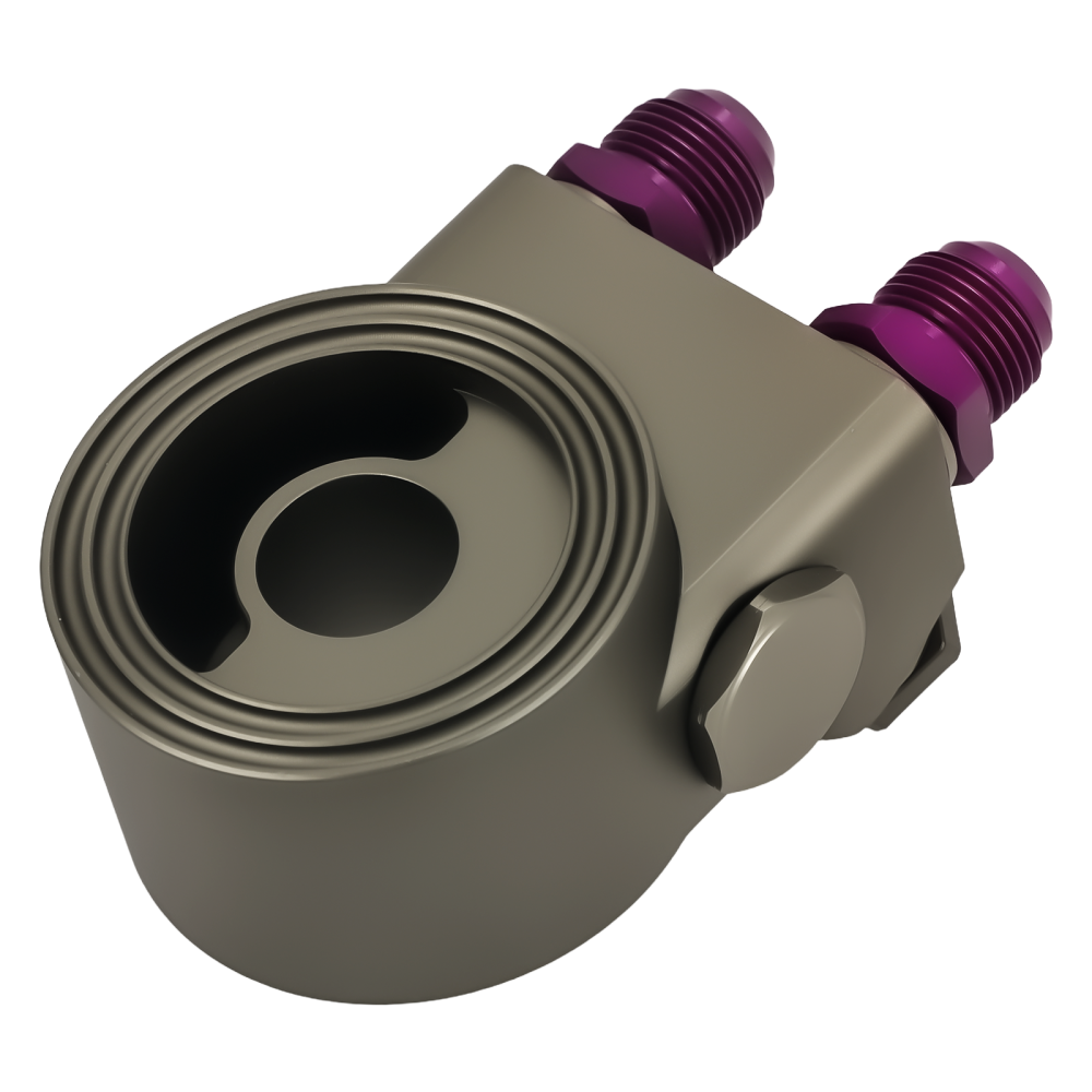 Aluminum AN10 Oil Adapter compatible for Toyota for GT86 GR86 compatible for Subaru BRZ Thermostatic Control