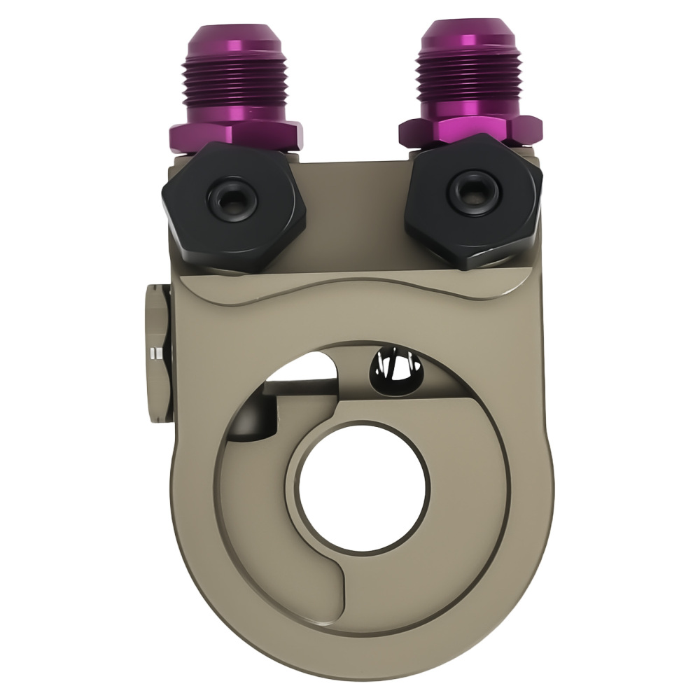 Aluminum AN10 Oil Adapter compatible for Toyota for GT86 GR86 compatible for Subaru BRZ Thermostatic Control