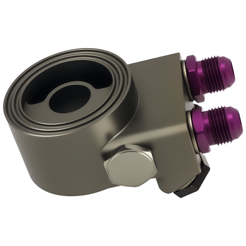 Aluminum AN10 Oil Adapter compatible for Toyota for GT86 GR86 compatible for Subaru BRZ Thermostatic Control