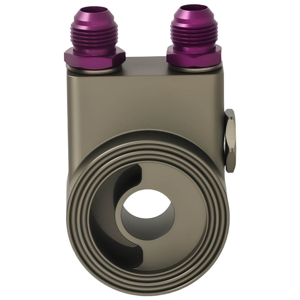 Aluminum AN10 Oil Adapter compatible for Toyota for GT86 GR86 compatible for Subaru BRZ Thermostatic Control