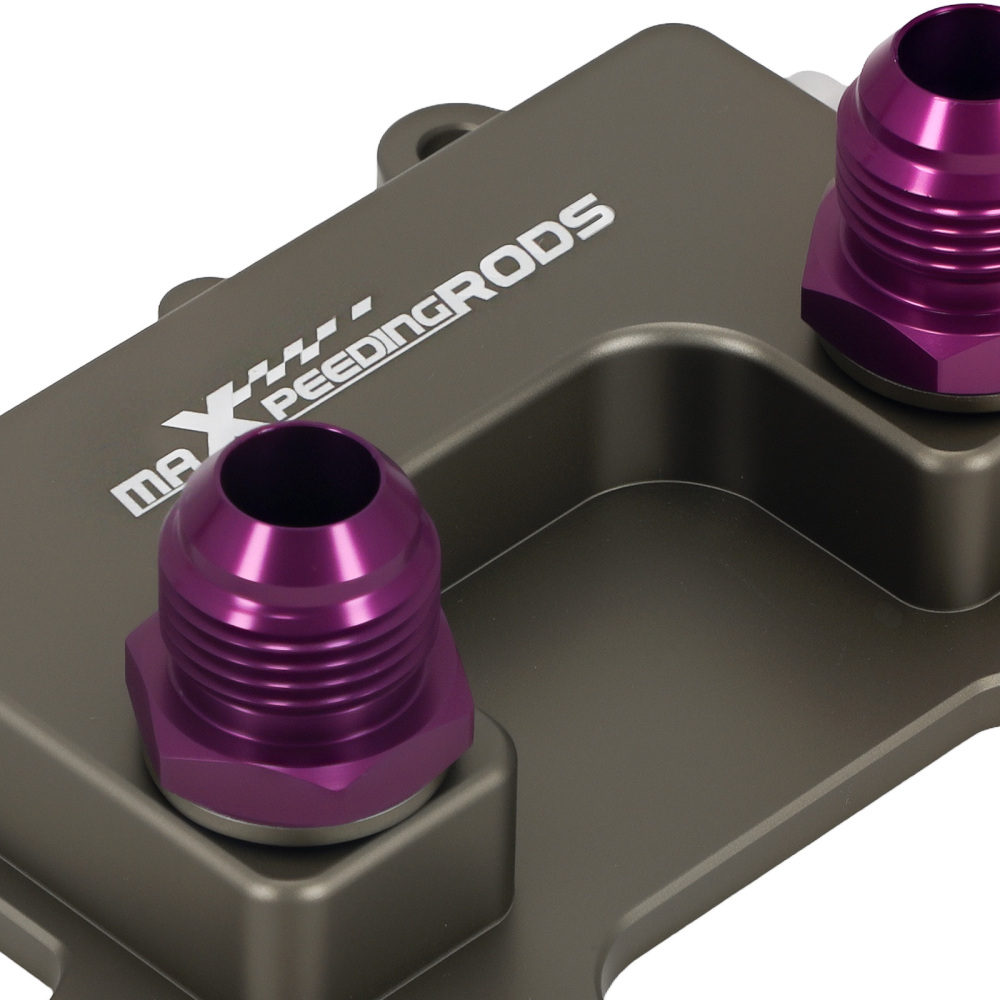 Aluminum Alloy Oil Filter Sandwich Adapter AN10 compatible for VW Audi 1.2 1.6 2.0 TDI