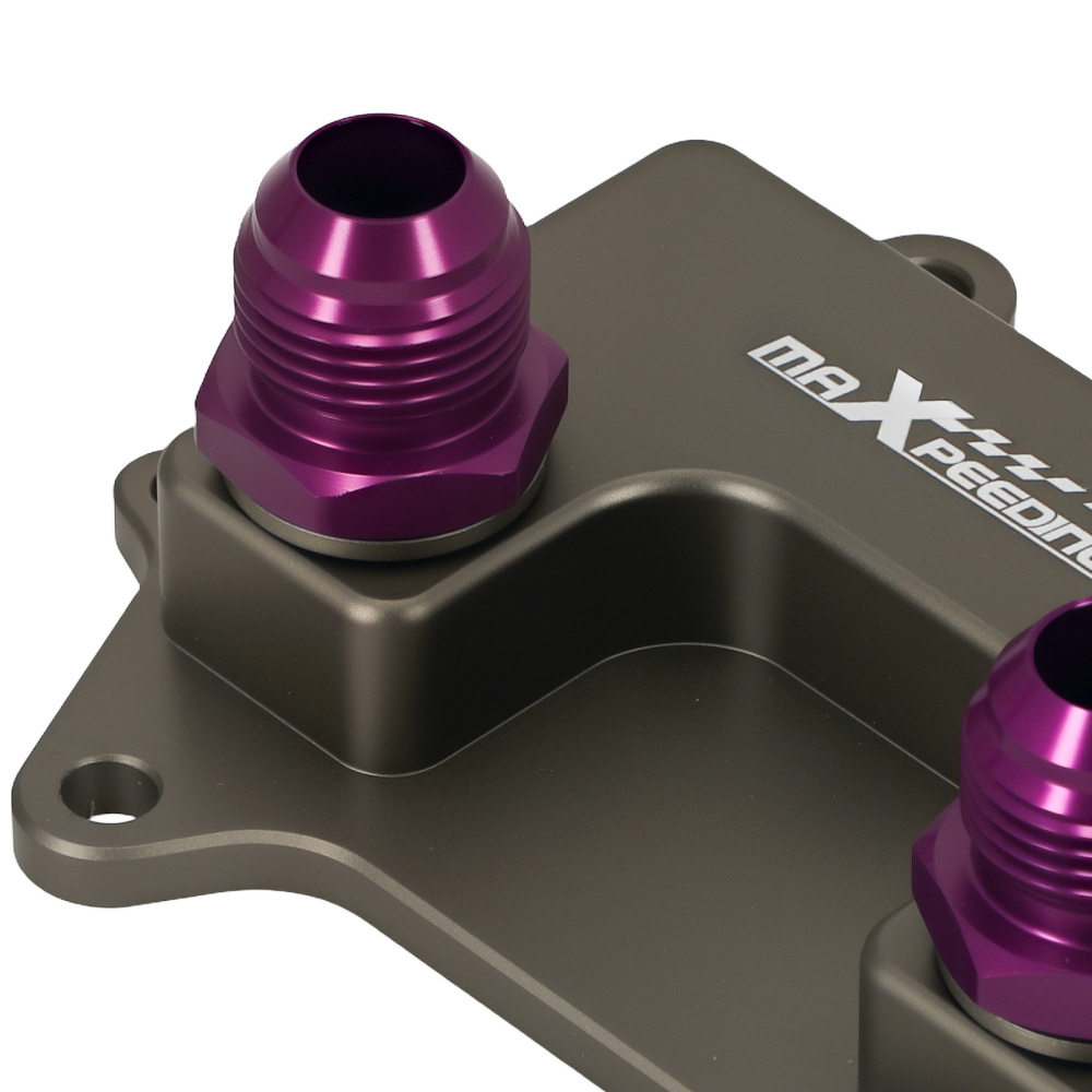 Aluminum Alloy Oil Filter Sandwich Adapter AN10 compatible for VW Audi 1.2 1.6 2.0 TDI