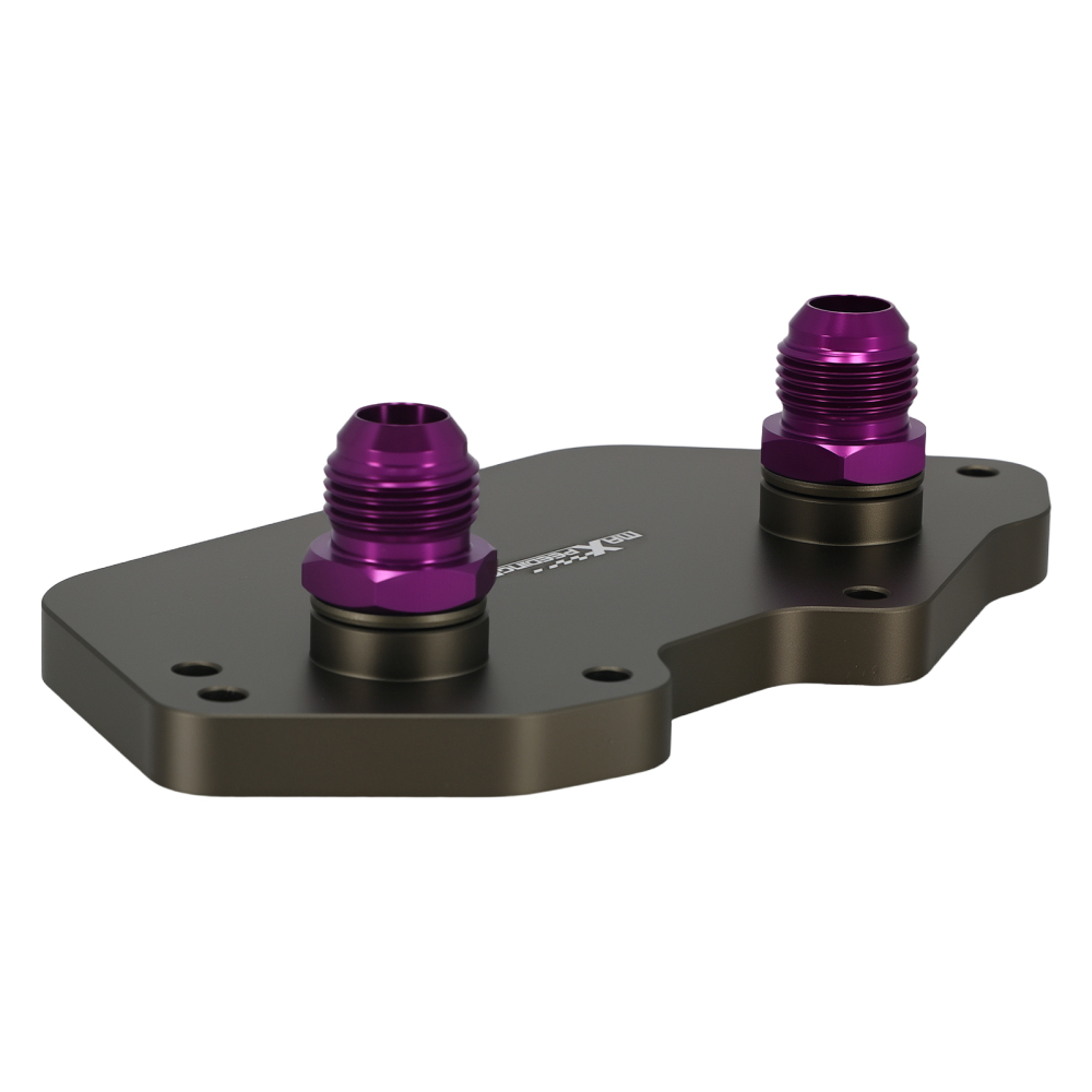 Aluminum Alloy Oil Filter Adapter compatible for Audi S3 S4 A4L B8 A6 C7 A5 Q7 AN10