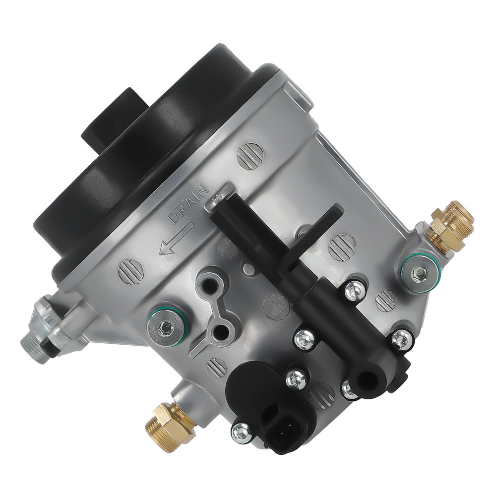 Diesel fuel filter housing compatible for Ford E-350 Super Duty 99-03 7.3L F81Z-9155-Compatible for AC