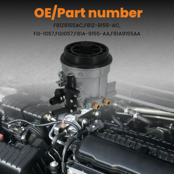 Powerstroke Diesel Fuel Filter Housing compatible for Ford 7.3L 1999-03 F81Z9155AC
