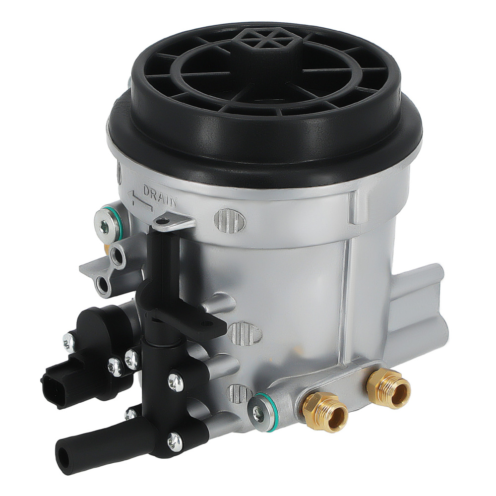 Diesel fuel filter housing compatible for Ford E-350 Super Duty 99-03 7.3L F81Z-9155-Compatible for AC