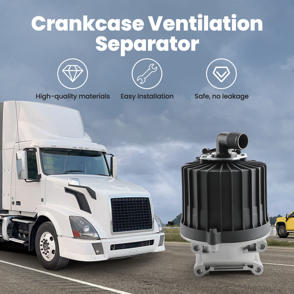 Oil Separator + Gasket compatible for Volvo Mack D13 2008-2014 21122541 20499419 20532891