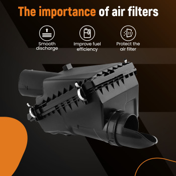 Air Box Cleaner Intake Filter Cover compatible for Toyota 4Runner 10-21 V6 17700-31861