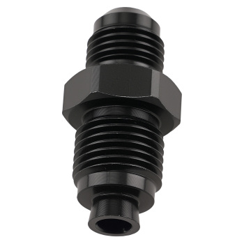 Black Power Steering Oil Line Kit -6AN -10AN Remote Reservoir Universal 3FT Set