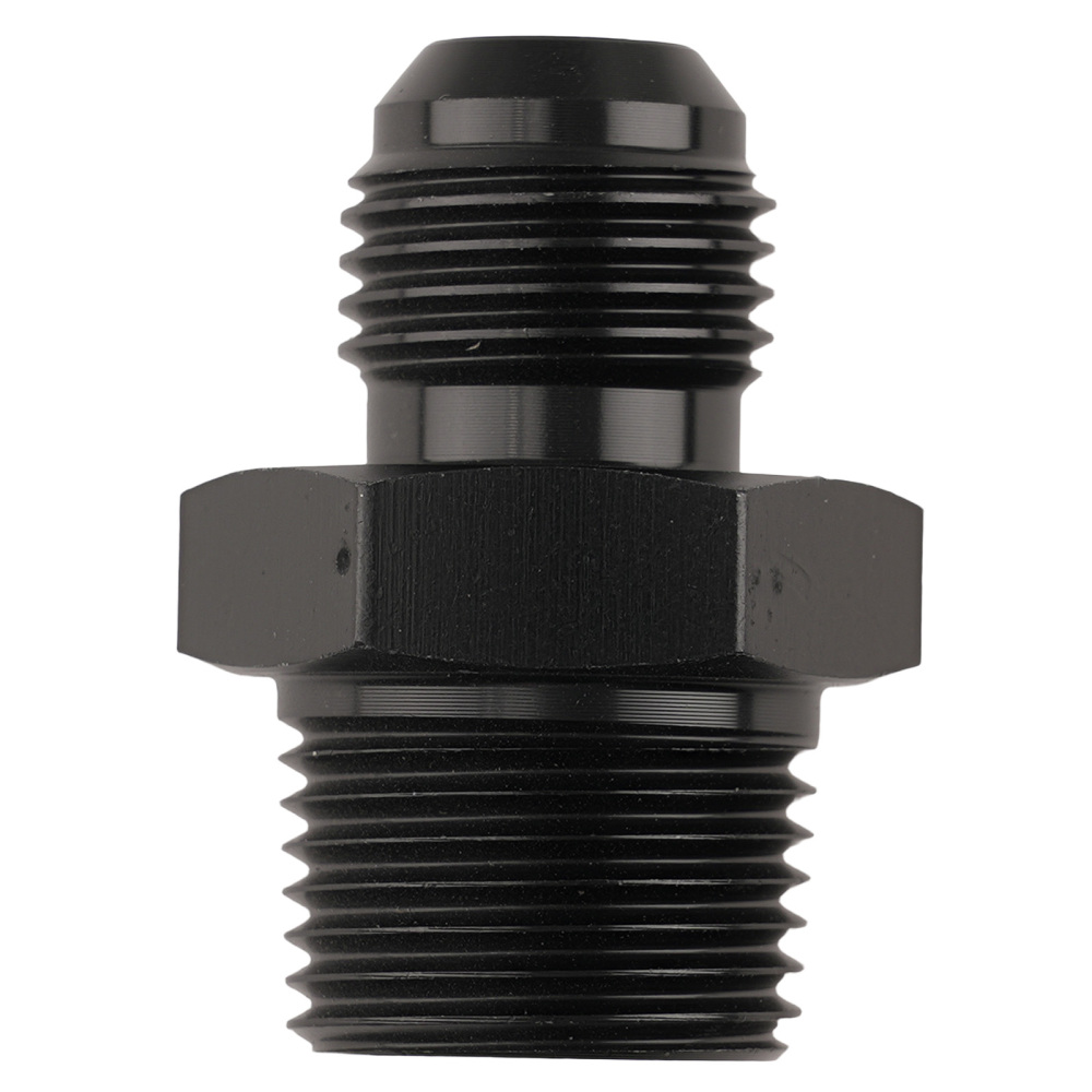 Black Power Steering Oil Line Kit -6AN -10AN Remote Reservoir Universal 3FT Set