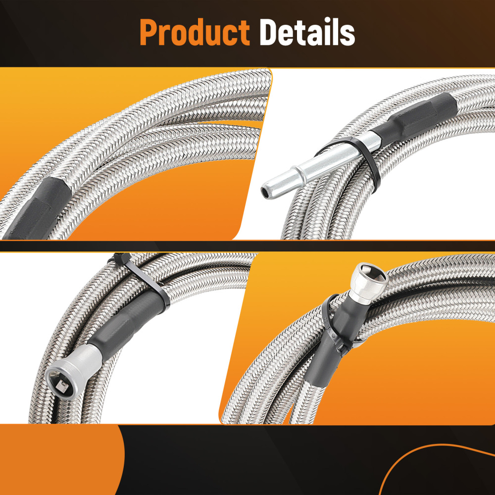 Fuel Line Repair Kit compatible for Chevrolet Cobalt Base Coupe 2 Door 2005-10 819-801 New