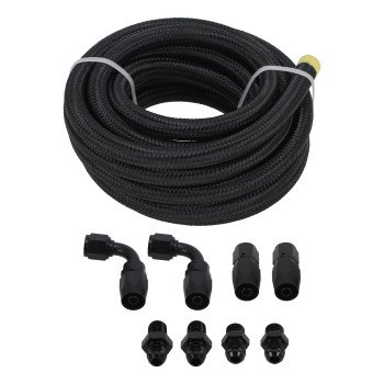 Transmission Cooler Hose Line 6AN Hose Line Kit compatible for GM 4L60E 4L65E