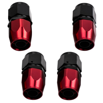 16FT AN10 Carburante Olio Raccordo Tubo Intrecciato Tubo Fine Adattatore Kit
