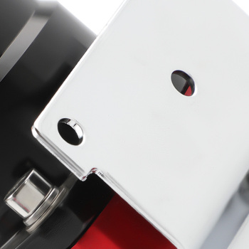 Fuel Pressure Regulator AN6 Hose End Fittings Oil Line Oil Gauge Kit Black+Red