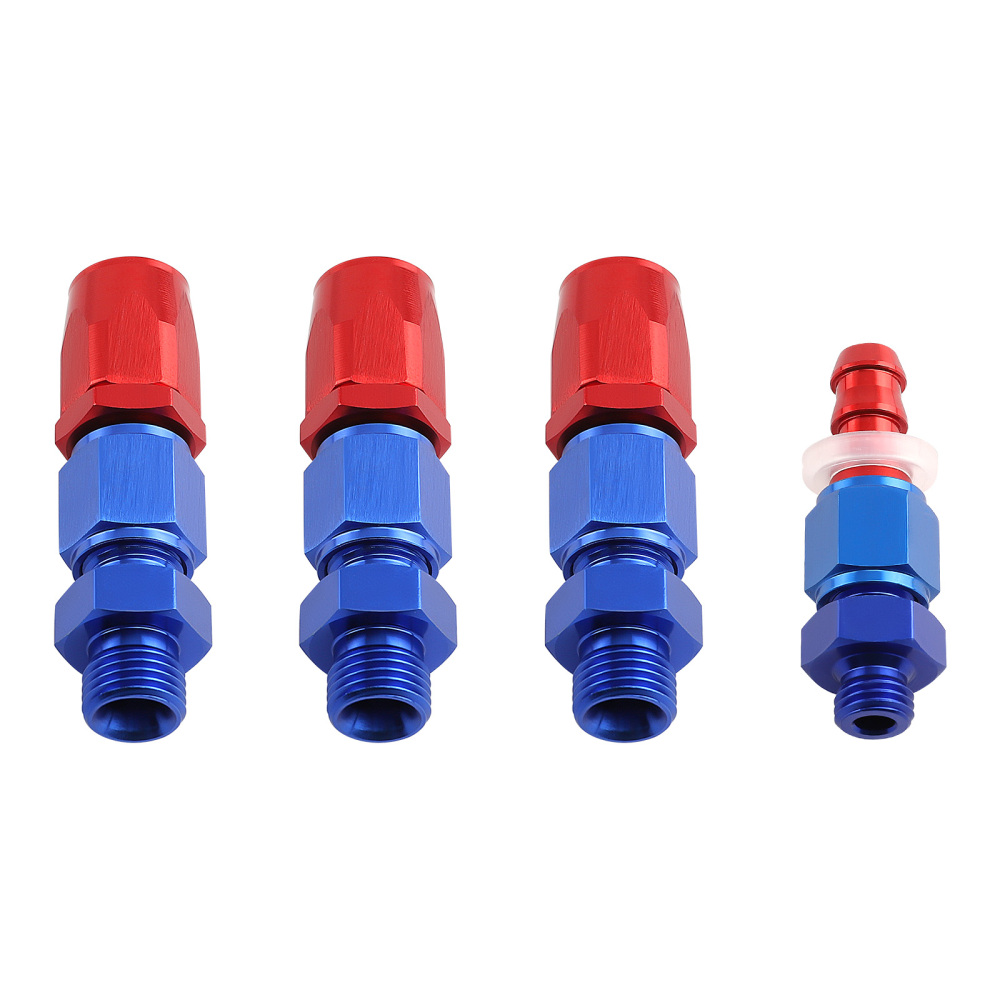 Regulador de presión de combustible medidor de aceite 100PSI An6 fittings end