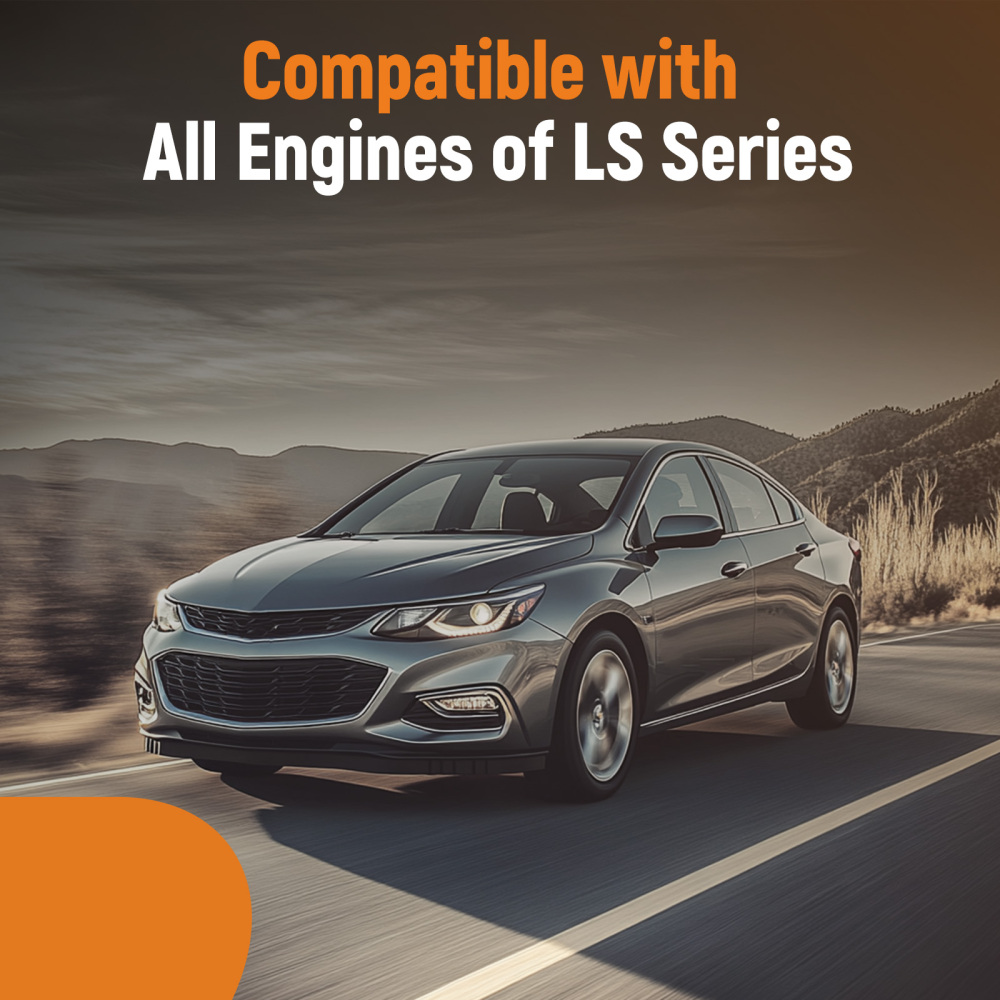 Stainless Steel Complete Coolant Crossover Steam Vent Kit For LS1 LS2 LS3 LS6