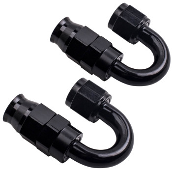 New AN6 Braided PTFE E85 Ethanol Oil Line Fuel Hose End Fitting 20FT 6 Meters