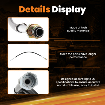 Gas Trucks Complete Nylon Fuel Line Replacement Kit For ChevroletGMC 1988 New