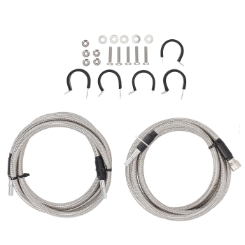 Braided Quick Fix Diesel Fuel Line Kit compatible for Chevy Silverado19356397 819-816