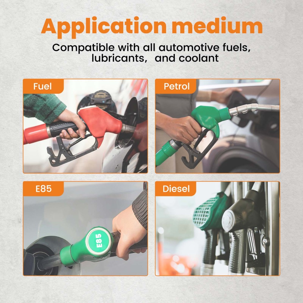 Automatic Transmission Cooler 6AN Hose Line Set compatible for GM 4L60E 4L65E TH350 TH400