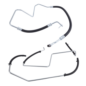Power Steering Pressure Return Hose compatible for Chevrolet GMC EXT 4.2L 2003-06 92081