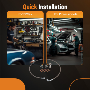 Turbo Supply Oil Feed Line compatible for VW Volkswagen Golf Jeta MK3 MK4 TDI 1994-2006