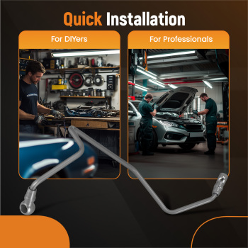 Turbo Oil Feed Tube Turbocharger Power Pipe line Turbine compatible for Citroen Peugeot