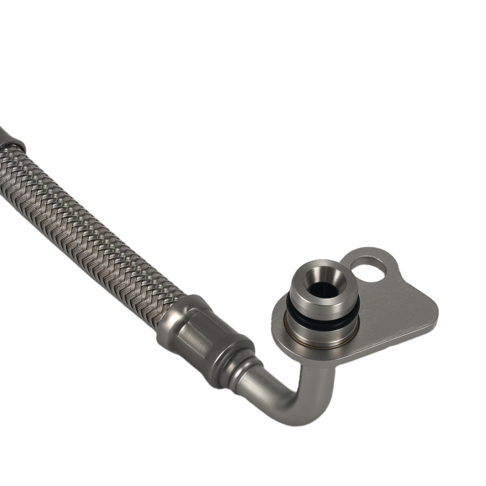 Turbocharger Oil Feed Line compatible for BMW 428i 528i 2.0L Gas 2012 2013 2014 2015 2016