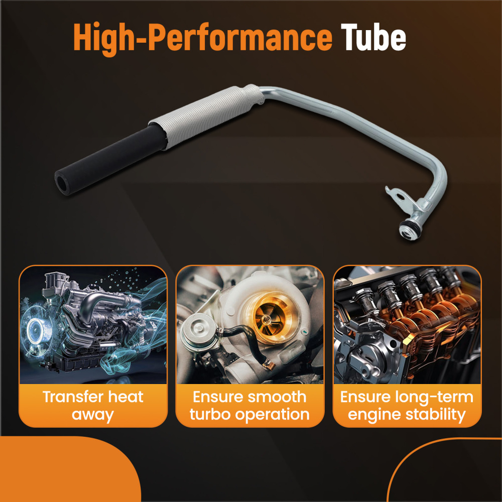 Tubo di Ritorno Acqua Turbo compatibile per Mercedes CLA250 GLA250 A250 B250 2012-2023 NEW