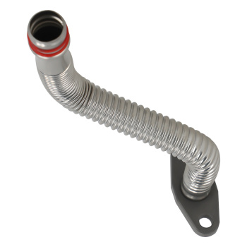 Turbo Oil Return Drain Line Tube compatible for Dodge Cummins Ram 2500 3500 5.9L Diesel
