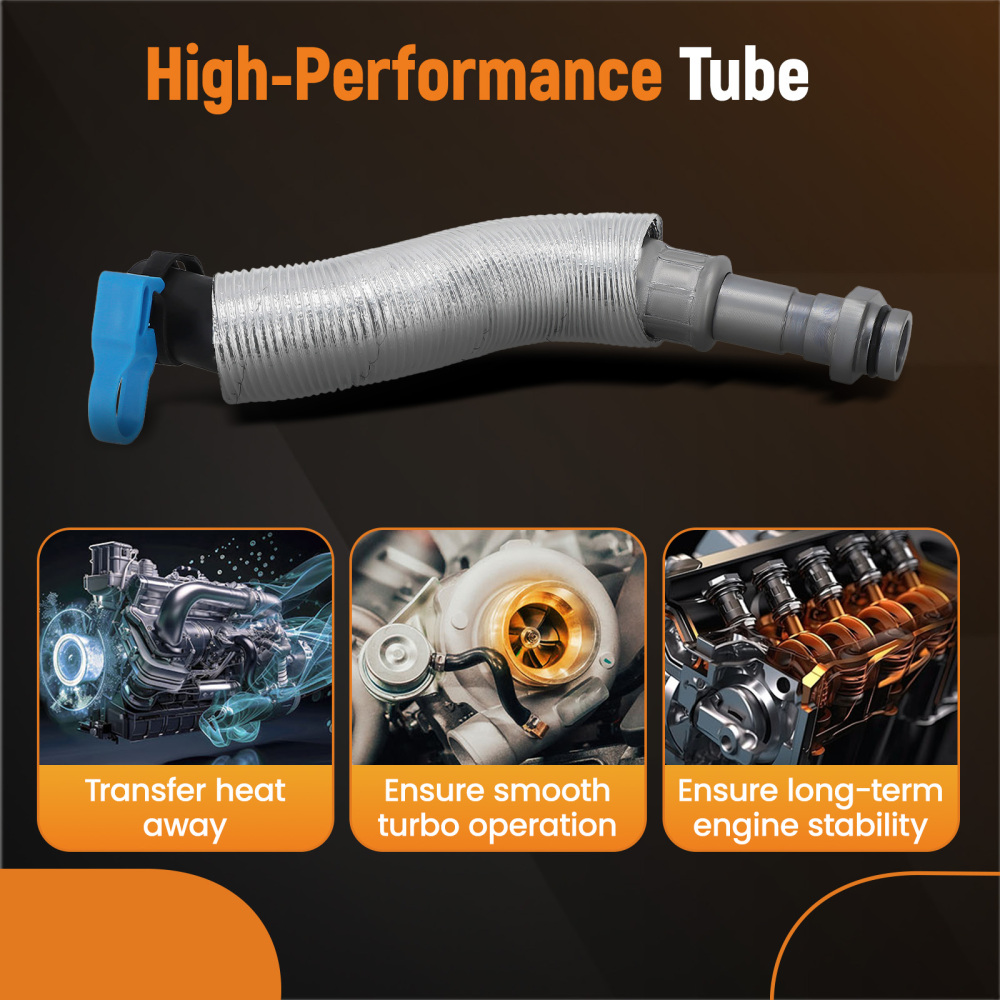 Turbo Oil Return Line compatible pour Mini Clubman R55 N14 N18 1.6L 2006-2014 11658617069