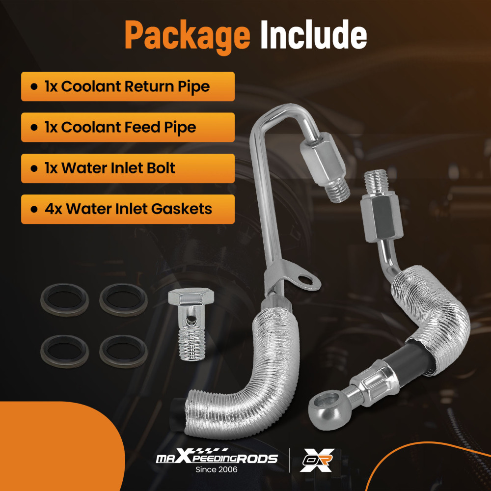 Turbo Oil Line compatible for Buick Encore Chevy Cruze Limited Sonic Trax 1.4L 13-2019