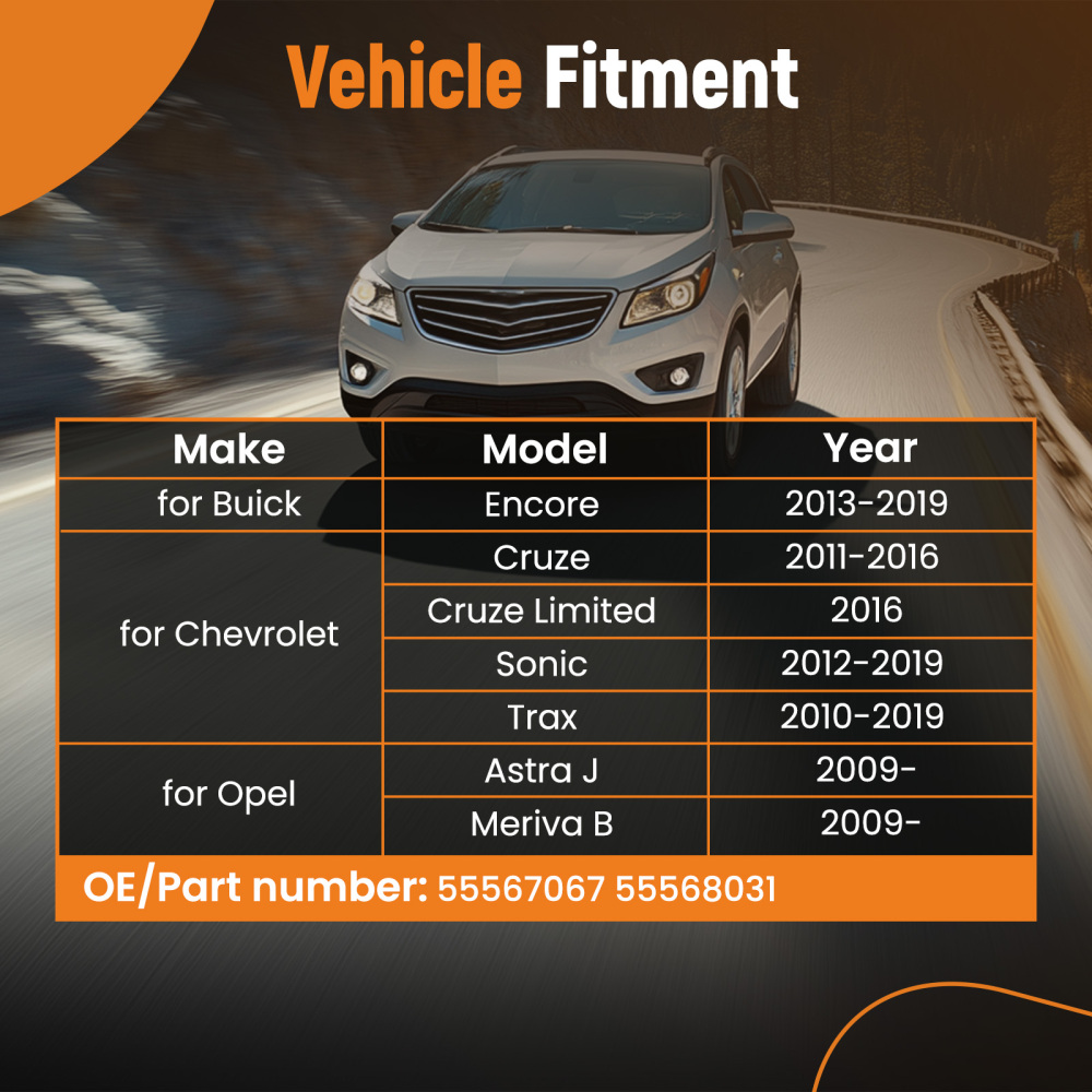 Tubo di Ritorno Refrigerante compatibile per Chevrolet Cruze 1.4L 2011-19 55567067 55567067