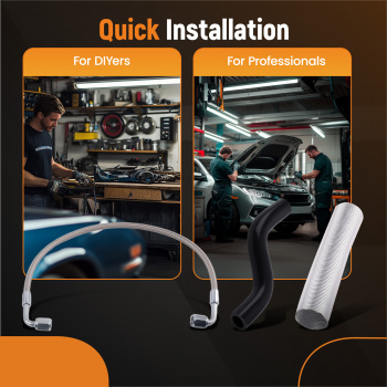 Oil Return Feed Line Kit compatible for Mini Cooper 1.6L R55 R56 R57 R58 R59 R60 R61 Turbo