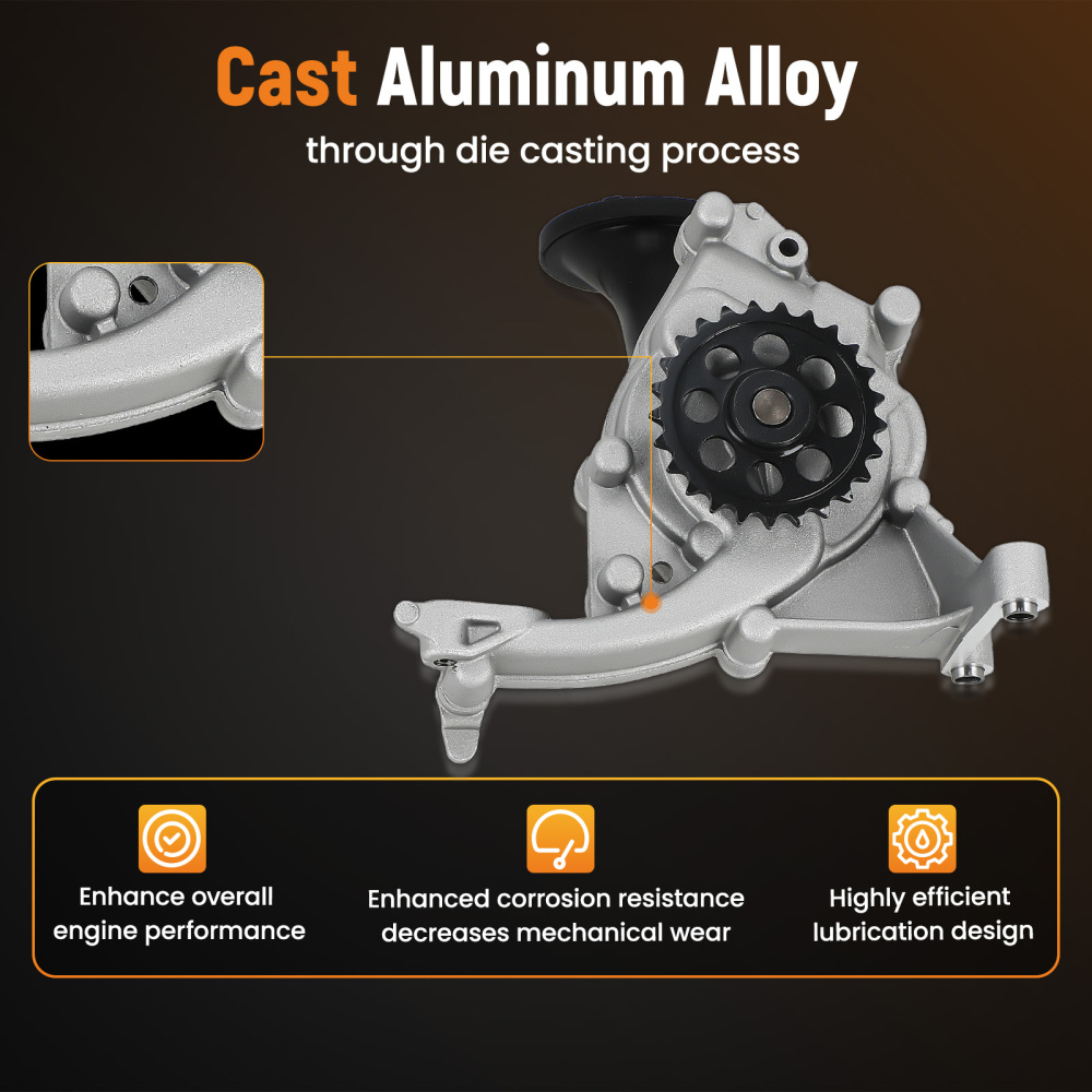 Oil Pump compatible for Citroen Berlingo B9 1.2 PureTech 110 2018-2021 9673506480