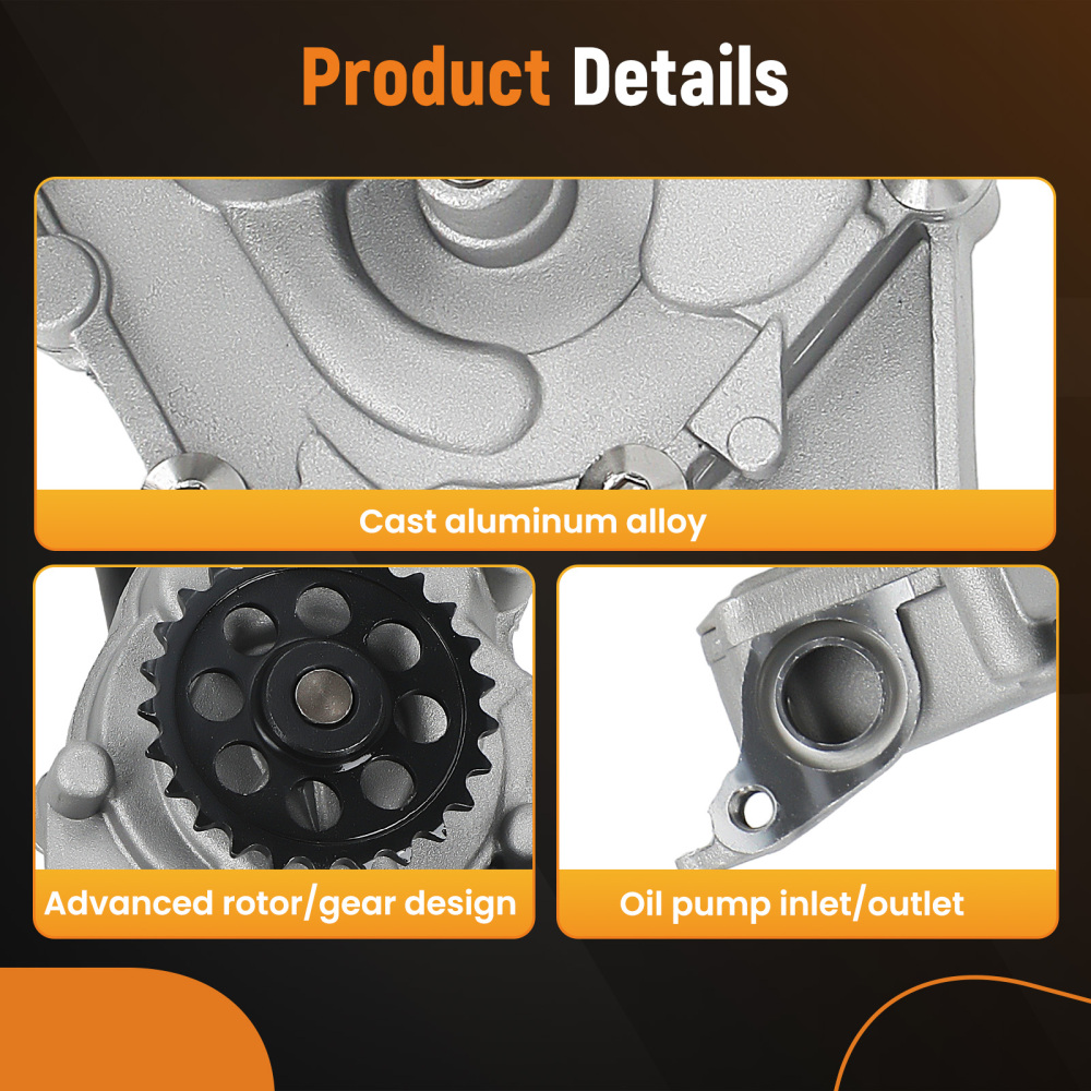 Oil Pump compatible for Citroen Berlingo B9 1.2 PureTech 110 2018-2021 9673506480